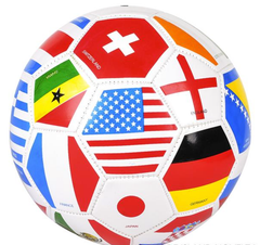 9" REGULATION FLAG SOCCER BALL LLB kids toys