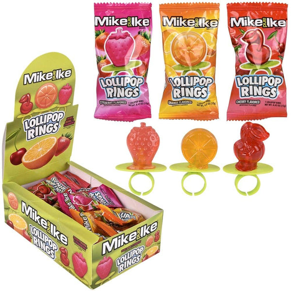 Mike & Ike Lollipop Rings