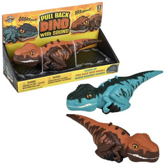 Dinosaur Pull Back With Sound 6"