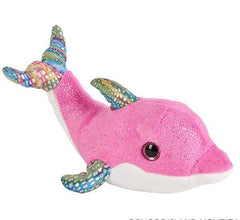 7" CONFETTI DOLPHIN LLB Plush Toys