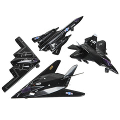 5" DIECAST PULLBACK STEALTH BOMBER LLB kids toys