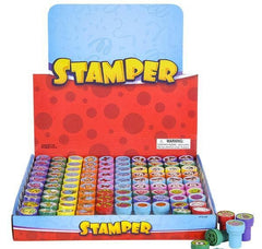 1.4" PLASTIC STAMPERS (100PCS/BOX) LLB kids toys