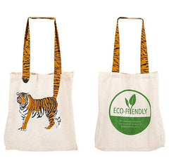 16" TIGER TAIL ECO-FRIENDLY CANVAS BAG LLB kids Toys