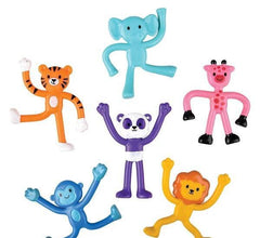 2.25" MIN IBENDABLE ZOO ANIMALS LLB kids toys