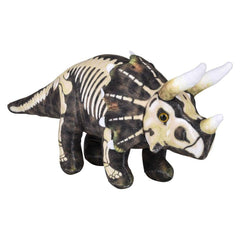 15.5" Fossil Print Triceratopsl Plush LLB Plush Toys