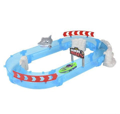 AQUA SHARK ATTACK SPEED BOAT RACETRACK LLB kids toys