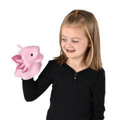 Stretchy Axolotl Hand Puppet 6" LLB Kids Toys