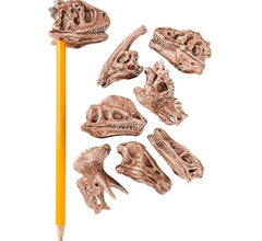 2" DINOSAUR FOSSIL PENCIL TOP LLB Stationary