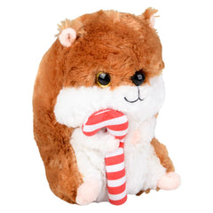 8.5"CHRISTMAS HAMSTER LLB Plush Toys