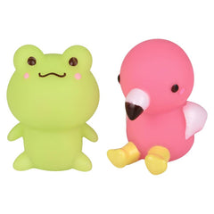 2" Rubber Kawaii Animals 50ct