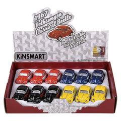 2.5" Diecast Pull Back 1967 Beetle-Two Color