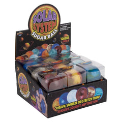 Squeezy Solar System Sugar Ball 2.5" 18ct