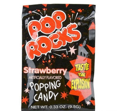 POP ROCKS STRAWBERRY 24PCS/DISPLAY LLB kids toys