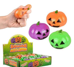 2" SQUISH STICKY JACK O LANTERN LLB Squishy Toys