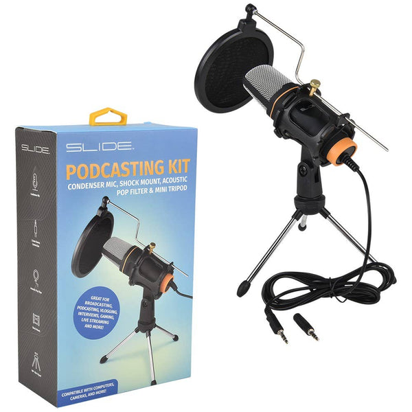 Slide Podcasting Mic Kit Pd1000 LLB kids toys