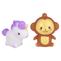 2" Rubber Kawaii Animals 50ct