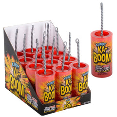 Ka-Boom Sour Cherry Popping Candy 12ct LLB Candy