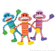 BENDABLE SOCK MONKEY LLB kids toys