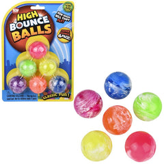 1.25"(32mm) Marble Hi-Bounce Balls-Carded LLB kids toys