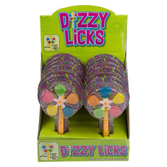 Dizzy Licks Spinning Lollipop- LLB Candy