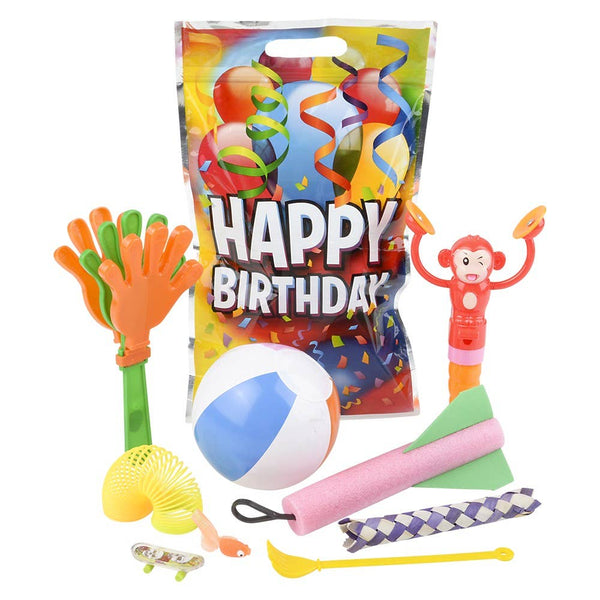 Happy Birthday Goody Bag 6 Toys (48bags/case) LLB Kids Toys