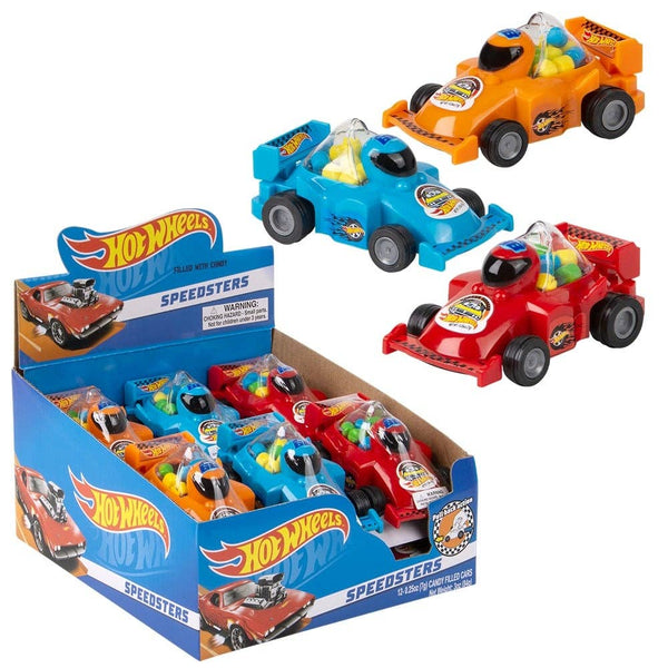 Hot Wheels Speedsters Formula 1 Gumball Car 12ct- LLB Toys