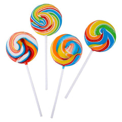 2" SWIRL LOLLIPOP LLB candy