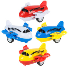 2" PULL BACK PLASTIC AIRPLANE LLB  Toy Plane-Kids