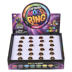 Capybara Mood Ring 0.6"- LLB Toys