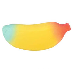 STRETCH AND SQUEEZE RAINBOW BANANA 4.75" LLB kids toys