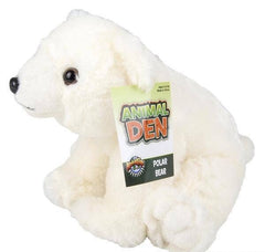 8" ANIMAL DEN POLAR BEAR plush LLB Plush Toys