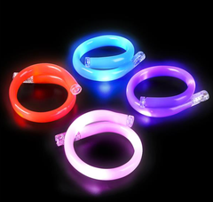 8" LED FLASHING TUBE BRACELETS