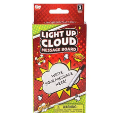 5.5" LIGHT-UP CLOUD MESSAGE BOARD LLB Light-up Toys