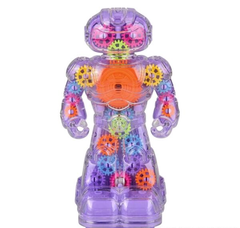 8.5" LIGHT-UP GEAR ROBOT LLB Light-up Toys