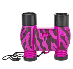 PINK ZEBRA PRINT BINOCULARS LLB kids toys