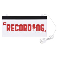 11.75" Recording Acrylic Sign LLB kids toys