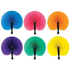 10" SOLID COLOR FOLDING FANS LLB Accessories