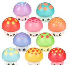 3.25" SQUISH MUSHROOM LLB Squishy Toys