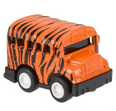 1.75" DIE-CAST PULL BACK PULL BACK MINI ZOO BUS LLB Car Toys