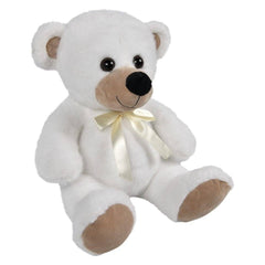 12" Sitting Mink Bear - LLB Plush