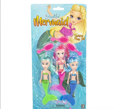 6" MERMAID DOLL PLAY SET LLB kids Accessories