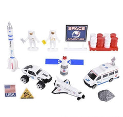 15PC DIE-CAST SPACE PLAY SET LLB Car Toys