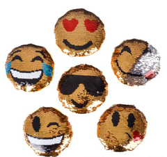 5" EMOTICON SEQUIN plush LLB Plush Toys