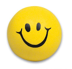 2" SMILEY FACE STRESS BALL LLB kids toys