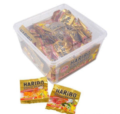 HARIBO MINI GOLD GUMMY BEAR 54PC TUB LLB candy