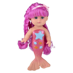 9" Bath Time Mermaid Doll