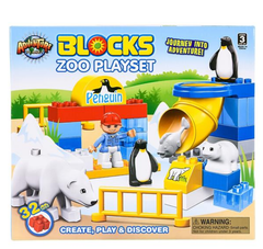 32pc ZOO BLOCK SET LLB kids toys