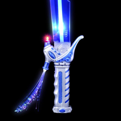 24" FIBER OPTIC SHARK SWORD LLB kids toys