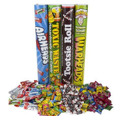 MEGA TUBE 18" CANDY ASSORTMENT 12PCS/CASE LLB kids toys