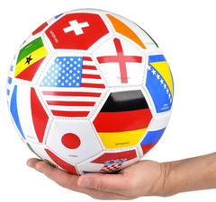 9" REGULATION FLAG SOCCER BALL LLB kids toys